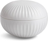 Kähler Bonbonniere Ø12 cm Hammershøi Dekorace Dánský design, bílá Boxy na potraviny Naty Shop Výchozí název