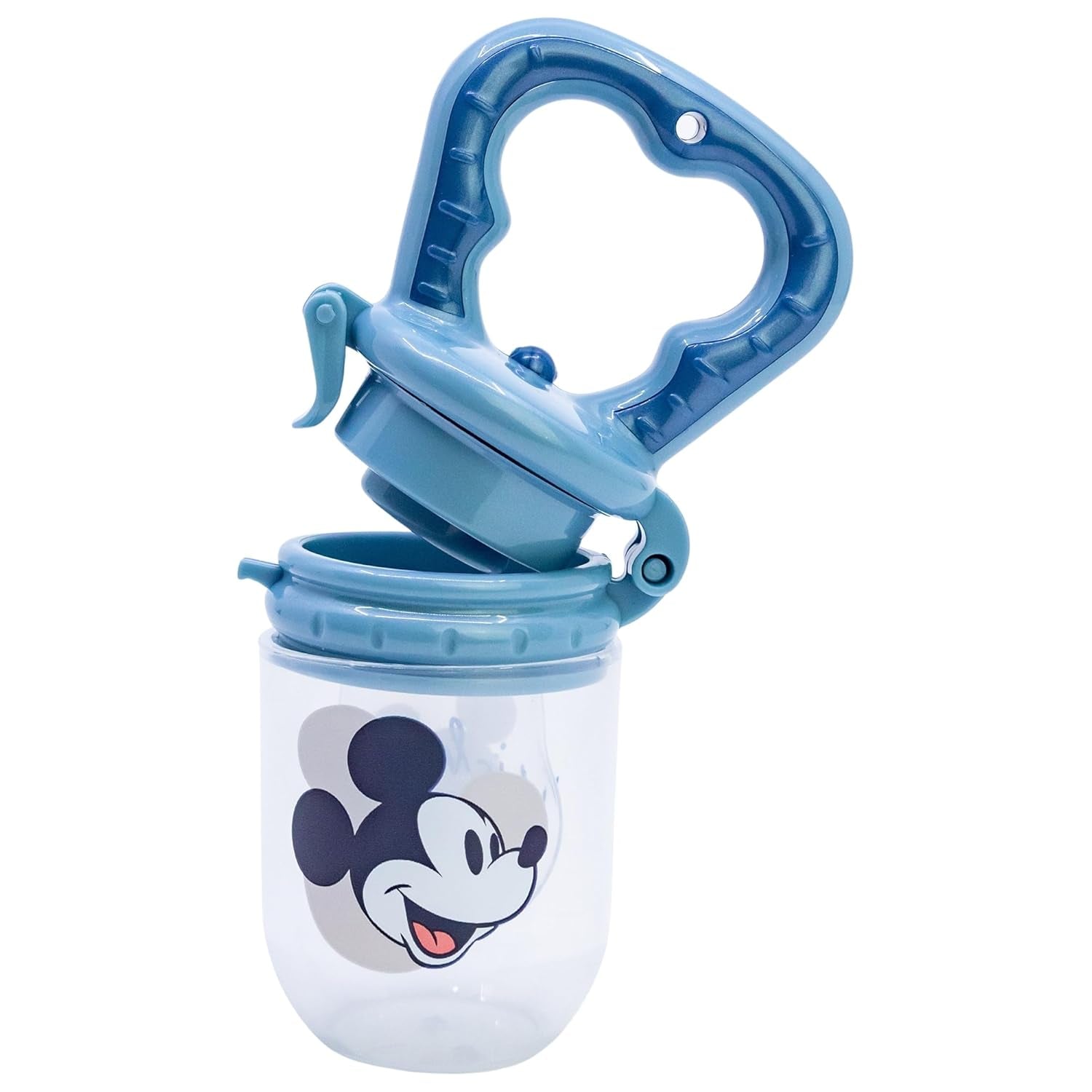 Tataway Disney Mickey Mouse dětský ovocný dudlík vyrobený z plastu bez BPA s funkcí škrcení, omyvatelný a opakovaně použitelný