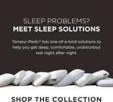 TEMPUR-PEDIC Symphony Polštář Vyrobeno z paměťové pěny, Luxusní, Měkké, Standardní, Bílé Standardní polštáře Naty Shop
