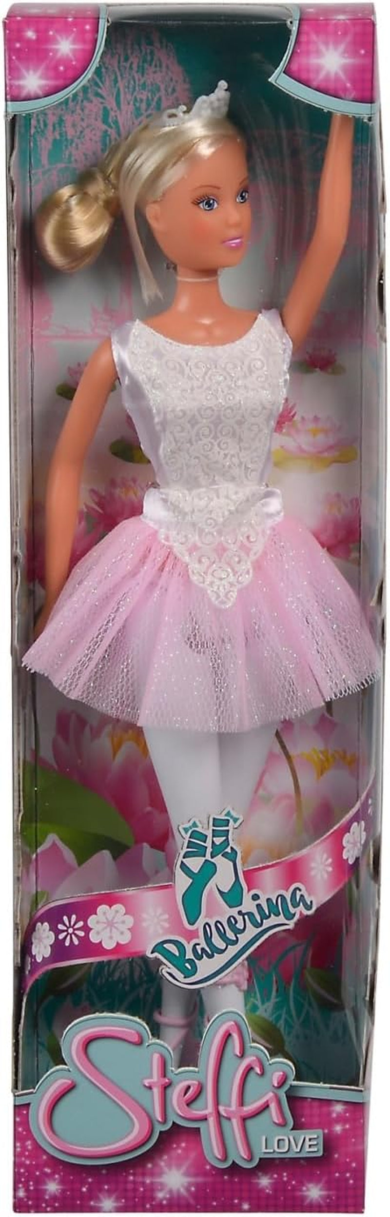 Simba 105733332 - Steffi Love Ballerina, panenka balerína, 29 cm, věk 3+