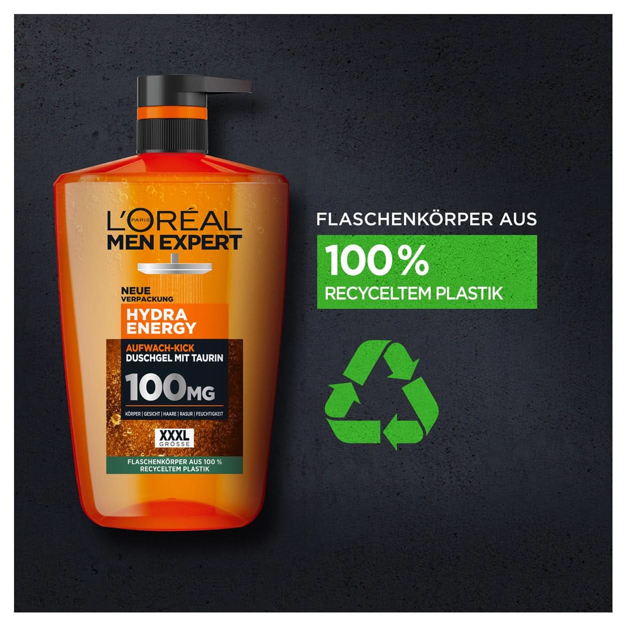 L'Oréal Men Expert XXXL Sprchový gel a šampon pro muže, 1 litr Naty Shop