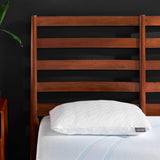Polštář TEMPUR-PEDIC Tempur-Cloud Prohi Polštář, Paměťová pěna, Bílá/Opulentní zahrada, Polštáře King Naty Shop Standard Low King