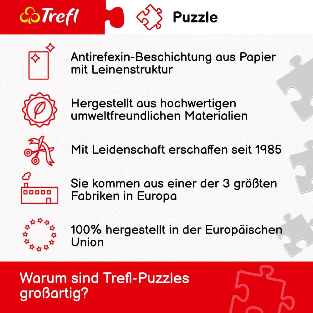 Trefl - Puzzle 2v1: Letní relaxace - 2 X 500 dílků - Sada dvou hlavolamů, DIY, kreativní zábava, pro dospělé a děti 10+ Puzzle Naty Shop