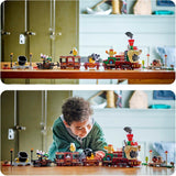 LEGO Super Mario Express Bowser Train Kids Adventure Playset with Hammer Brother 2 Gumbas a 2 Parapunctures Dárek pro Nintendo pro chlapce a dívky 71437 Stavebnice Besuche den LEGO-Store