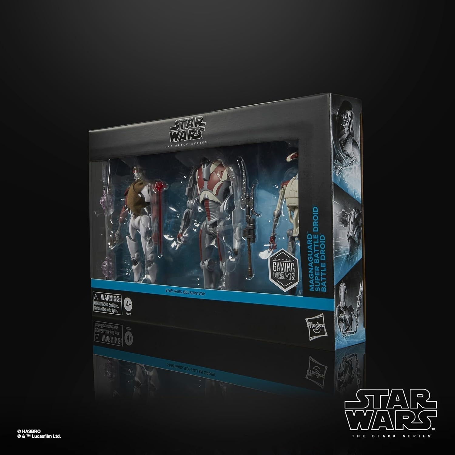 Star Wars Black Series Magna Raider, Super Battle Droid, Jedi Battle Droid: Balení 3 akčních figurek Survivor, Měřítko 15 cm Akční figurky Naty Shop