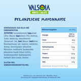 Bezvaječná sójová rostlinná majonéza, ideální pro vegany a vegetariány, univerzální v kuchyni, 4 x 150 ml