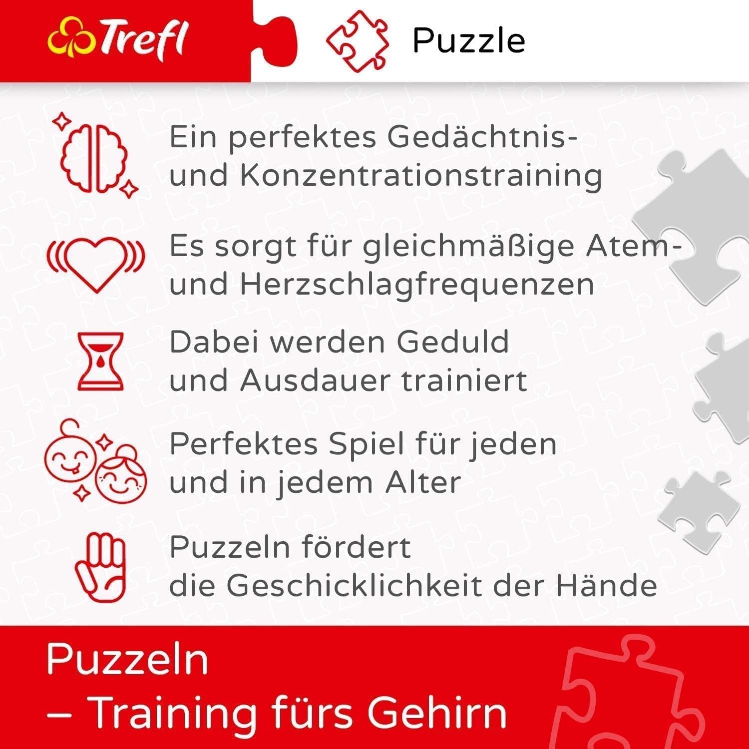 Trefl TR27119 Legrační psí portréty II 2000 kusů, prémiová kvalita, pro dospělé a děti od 12 let Puzzle, barevné puzzle Naty Shop