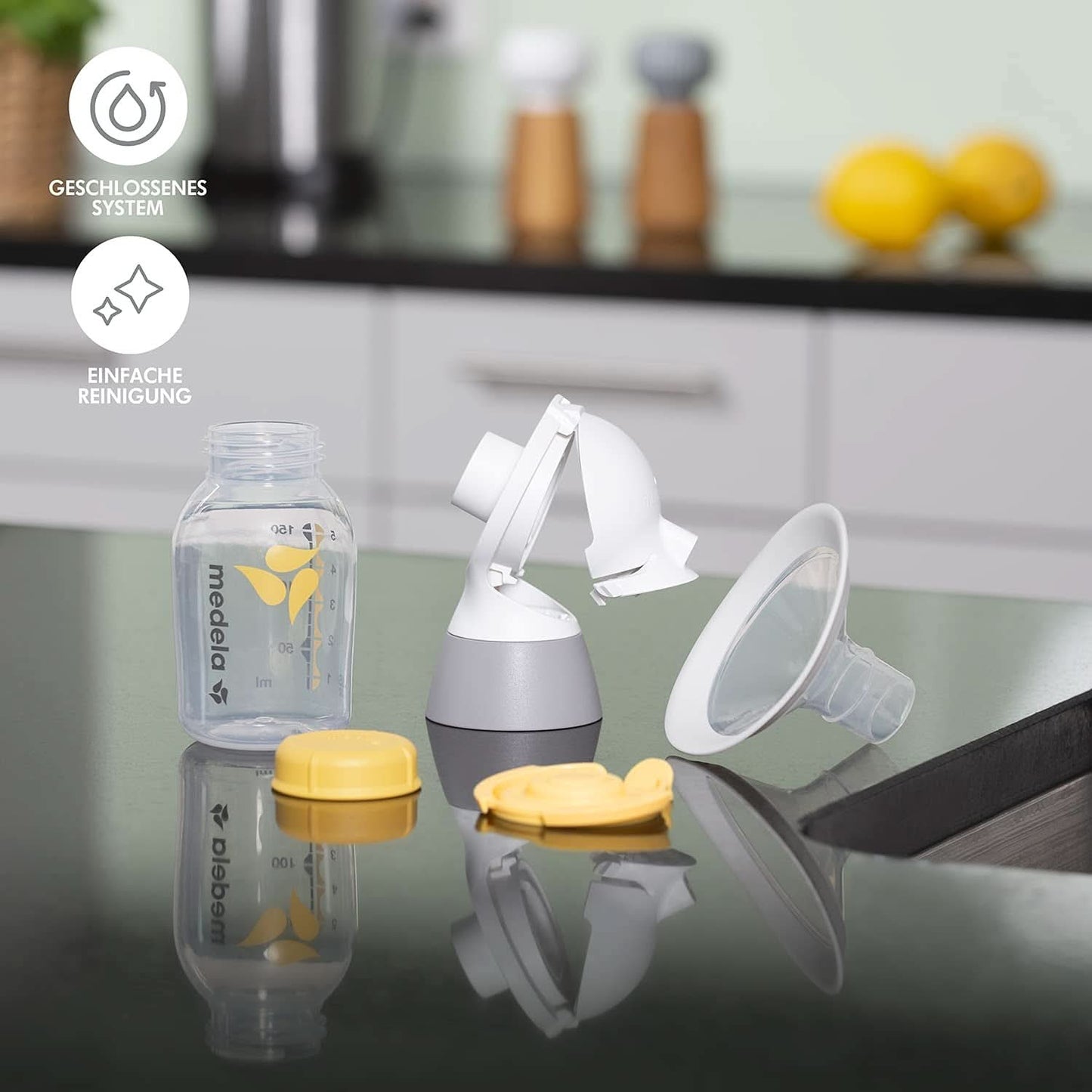 Medela Swing Maxi dvojitá elektrická pumpa - dobíjecí přes USB Příslušenství pro potraviny a kojení Bebe Naty Shop