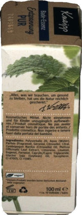 Kneipp Bade, koupelový olej s přírodním esenciálním olejem indické meduňky a extraktem z meduňky, 100 ml Naty Shop