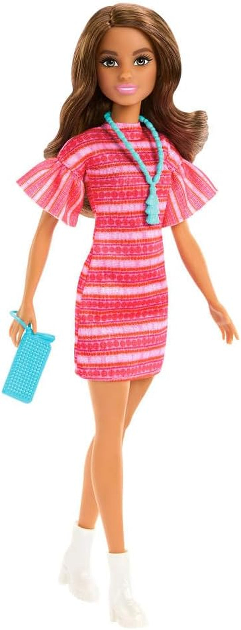 Barbie a Teresa Rezept für Freundschaft Teresa-Modepuppe s neomezeným oblečením a příslušenstvím, včetně náhrdelníku, JCT02