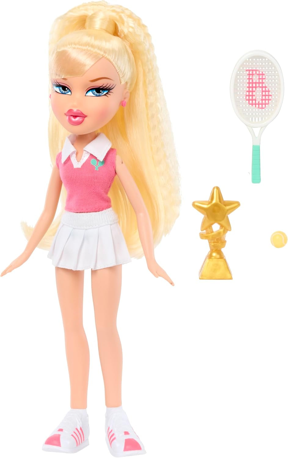 Bratz Play Sportz Cloe (Tenis) – módní panenka s doplňky