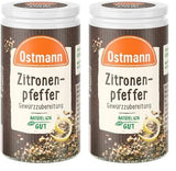 Ostmann Gewürze - Zitronenpfeffer Gewürzzubereitung | Na salátové dresinky, omáčky a rybí pokrmy 40 g v Der Streudose