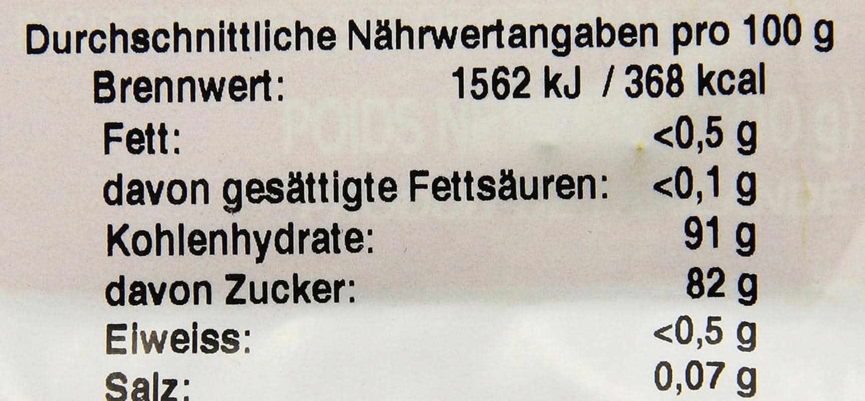 Palmzucker, Scheiben (1 X 200 G) Sladidla Naty Shop