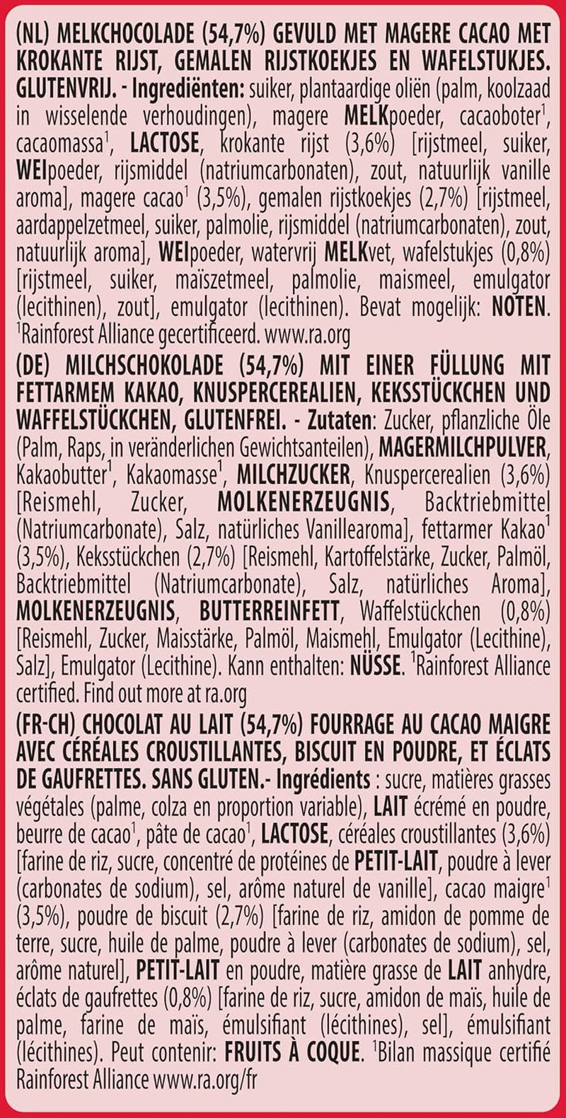 NESTLÉ Easter Friends, velikonoční mini figurky z mléčné čokolády s křupavými kousky, 1 balení (1 x 65 g)