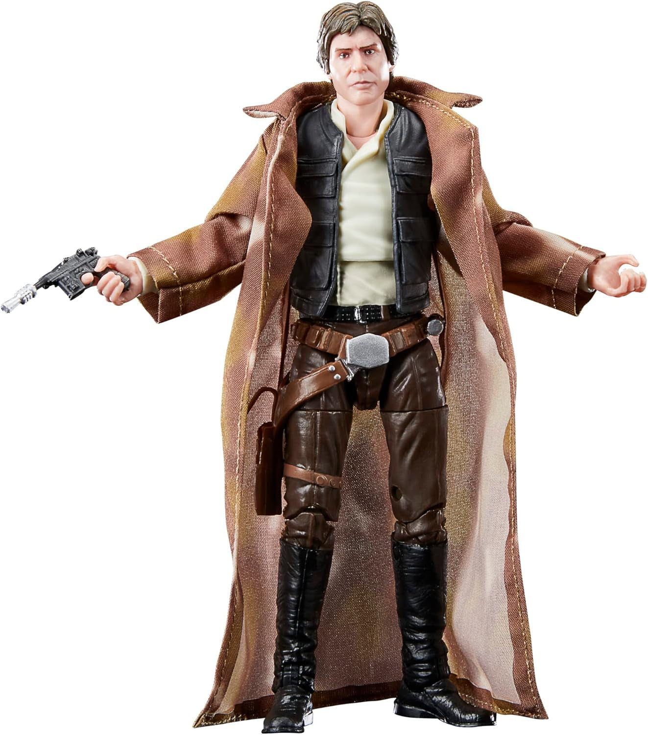 Star Wars Černá série Han Solo, 15 cm vysoká akční figurka Zu Wars: Návrat rytíře Jedi Akční figurky Naty Shop Výchozí název