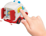 Vtech TUT TUT Baby Flitzer - Ambulance - Autíčko s hudbou, světelným tlačítkem, zajímavými větami a zvuky - Pro děti ve věku 1-5 let, 8,8 x 5,5 x 7 cm Bebe Toys Naty Shop
