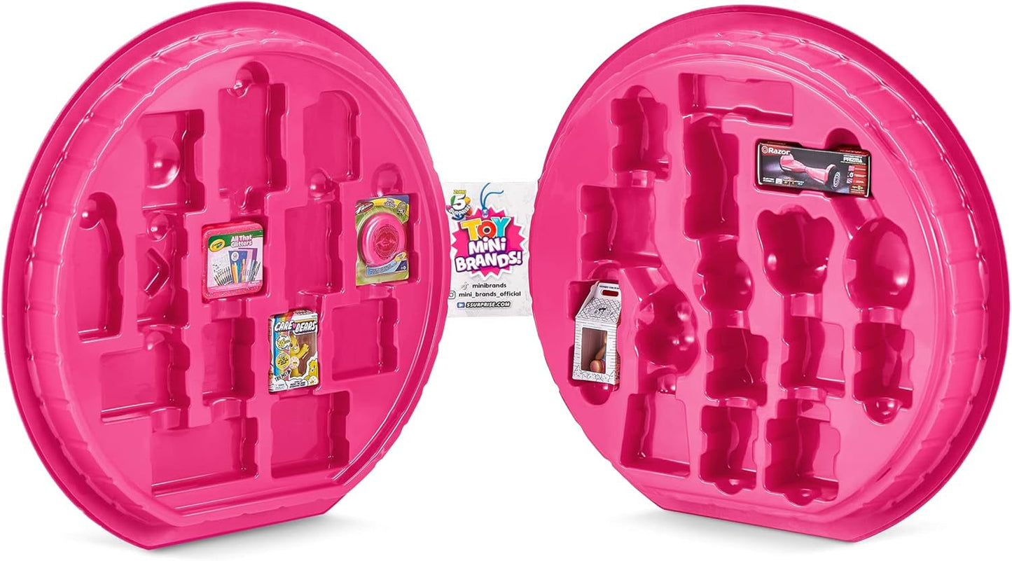 5 skládacích hraček s překvapením Mini Brands Series 2 Collection Folder a 3 kapsle Surprise od ZURU Akční figurky Naty Shop