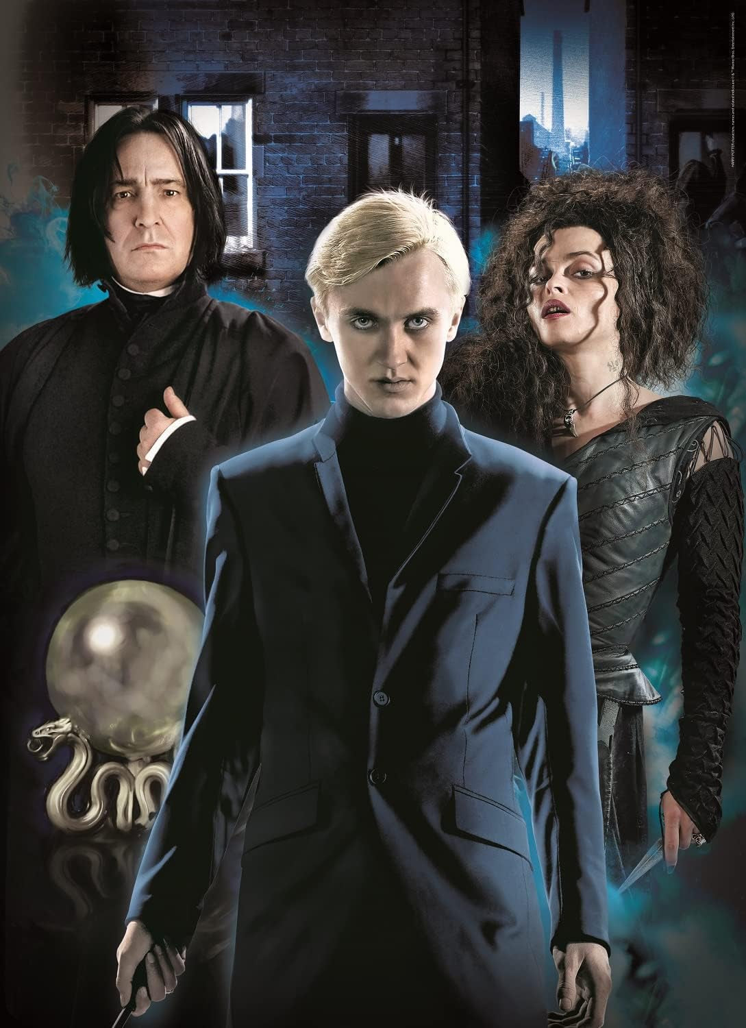 Clementoni 61884 Harry Potter - 3 x 1000 dílků puzzle od 9 let, barevné puzzle pro dospělé s výraznými barvami, dovednostní hra pro celou rodinu, skvělý nápad na dárek Puzzle Naty Shop