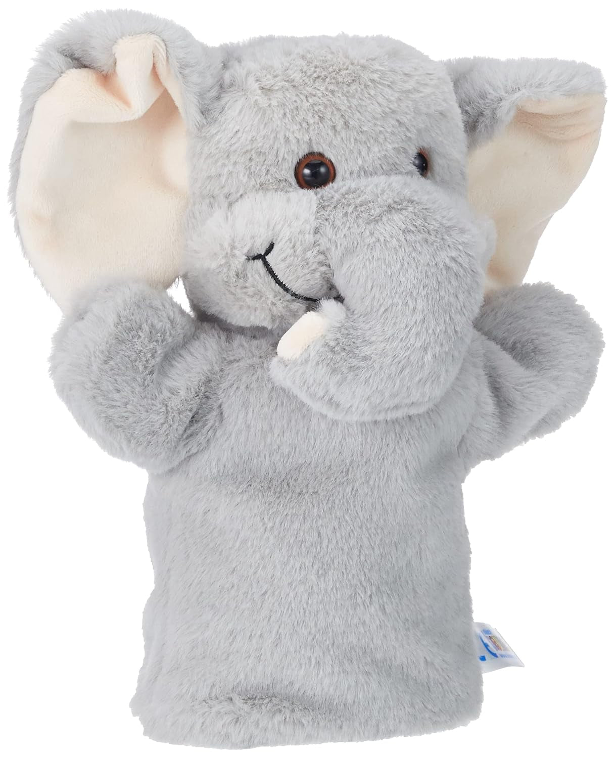 394070 Hand Puppet Elephant, Grey Toys Bebe Naty Shop Výchozí název