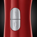 Russell Hobbs Stabmixer [3-v-1: Pürierstab/Zerkleinerer, Mixer- & Schneebesenaufsatz] Desire Rot (Bpa-Free & Spülmaschinenfestes Zubehör, Für Smoothie, Suppen Saucen, Joghurt Babynahrung) 24700-5
