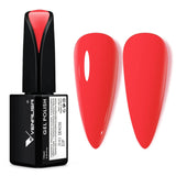 VENALISA Korálově oranžový UV lak na nehty 15 ml gelový lak na nehty pro UV lampu na nehty Průhledný gel lak na nehty Coral Orange Modely pro vlastní design nehtů