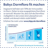 HiPP 2 Bio Combiotik (4 x 600g), pokračovací mléko po 6 měsících, se škrobem, přírodními kulturami kyseliny mléčné, GOS, Omega-3 (DHA, ALA), nejlepší bio kvality