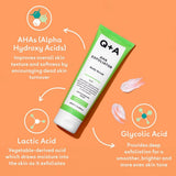AHA peelingový tělový peeling, 250 ml Cosmetics and Beauty Naty Shop