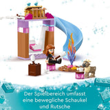 LEGO Disney Frozen Elsin ledový palác, hrad ledové královny, princezna ELSA a hračka pro panenku Annu, navíc 2 figurky zvířat, skvělý dárek pro 4leté dívky a chlapce 43238 Stavebnice Besuche den LEGO-Store