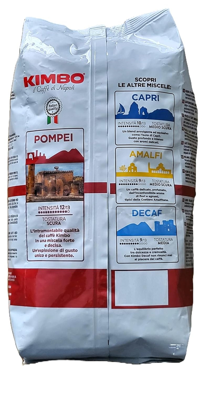 Celá zrnková káva Pompeje, intenzivní pražení, pytel 1 kg