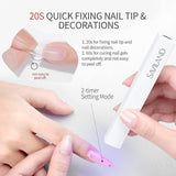 Saviland U V Lampe Für Gelnägel: Mini U V Lampe Für NägelSchützen Sie Die Haut Wiederaufladbar Klein LED Nagellack Trocknergerät Für Nagellack Aufbaugel Tipy na nehty Nagelkleber Geschenke Für Frauen