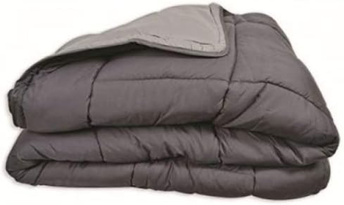 Poyet Motte Calgary Povlak na přikrývku Polyester Ocel/Stříbro, Polyester, Ocel/Stříbro, 220X160X1 Cm Přikrývky a přikrývky Naty Shop 220X160X1 cm
