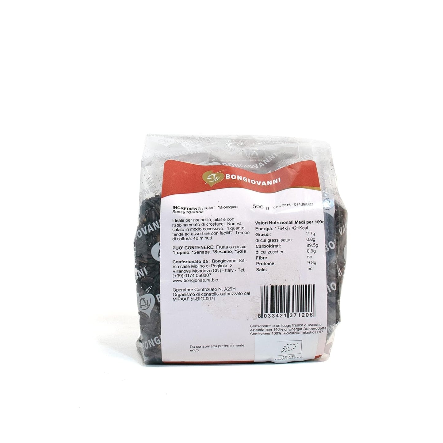 Nerone černá rýže 500g bio