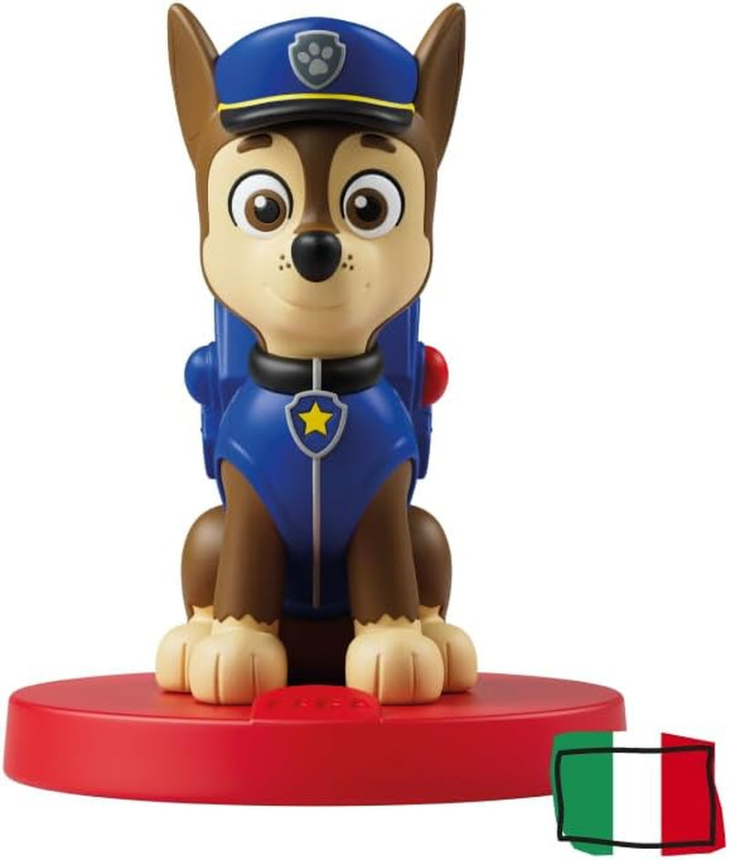 Zvuková figurka - PAW Patrol Puppy tým: Chase - zvukové příběhy a pohádky, chlapci a dívky 2-4 roky, italská verze Bebe Toys Naty Shop Výchozí název