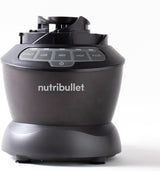 Nutribullet Full Size Blender, Elektrischer Mixer, Multifunkční Stabmixer, Professioneller Mixer, 1000 Watt Leistung, 1,6L Becher, Grau, NBF450DG Kitchen Naty Shop