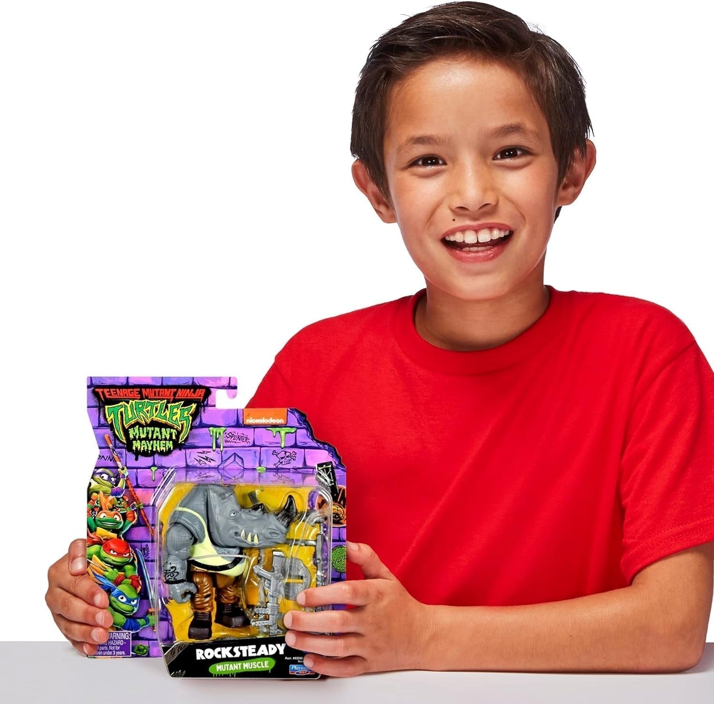 Teenage Mutant Ninja Turtles- Základní postava Rocksteady Akční figurky Naty Shop
