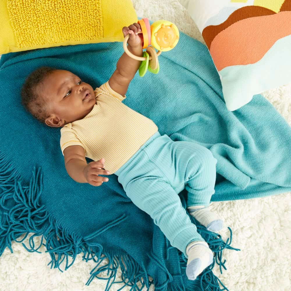 Playskool Moje první klíče, smyslová hračka se strukturami a zvuky pro miminka od 3 měsíců (Amazon Exclusive) Baby Toys Naty Shop