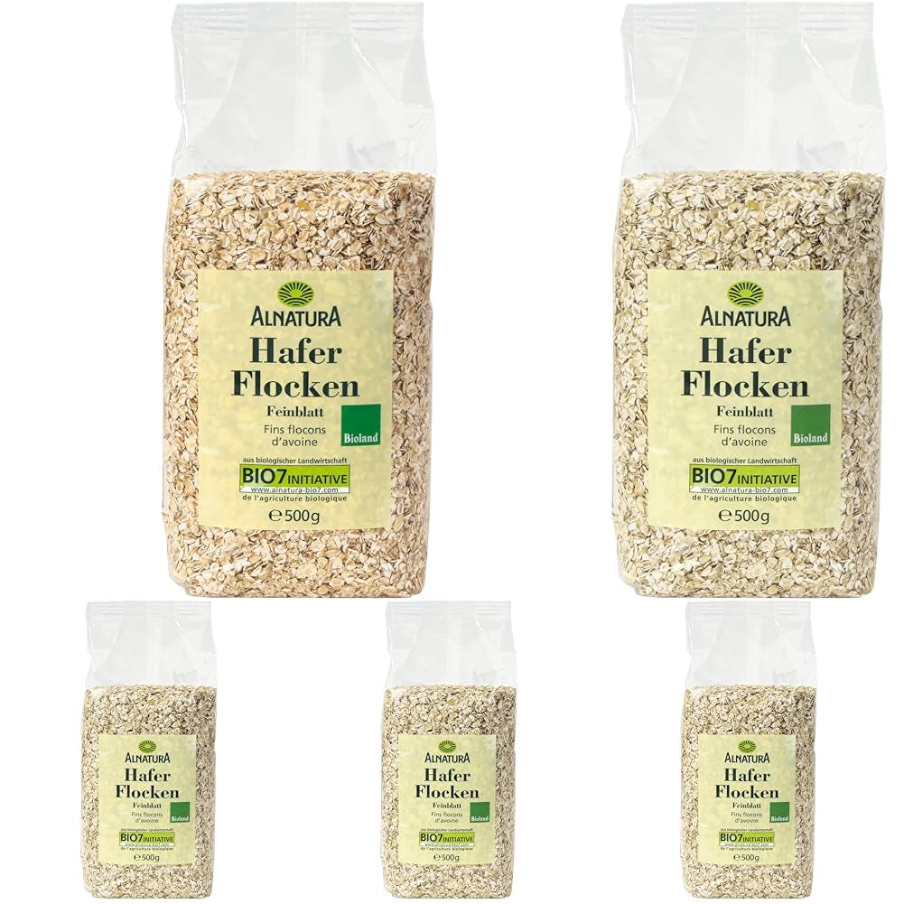 Bio ovesné vločky, malé vločky, 500g (1 balení)