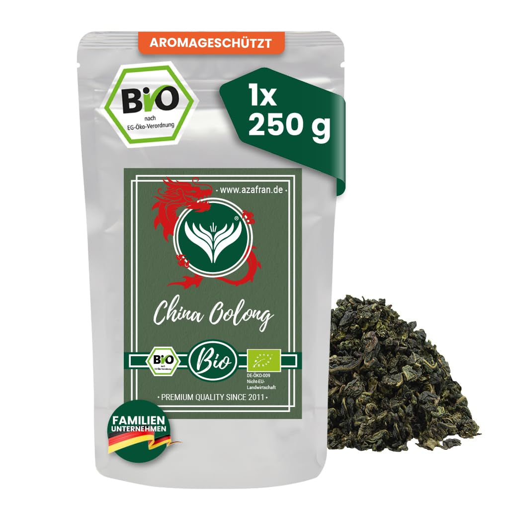 Čaj oolong BIO Azafran China Floral Ti Kuan Yin 250 g