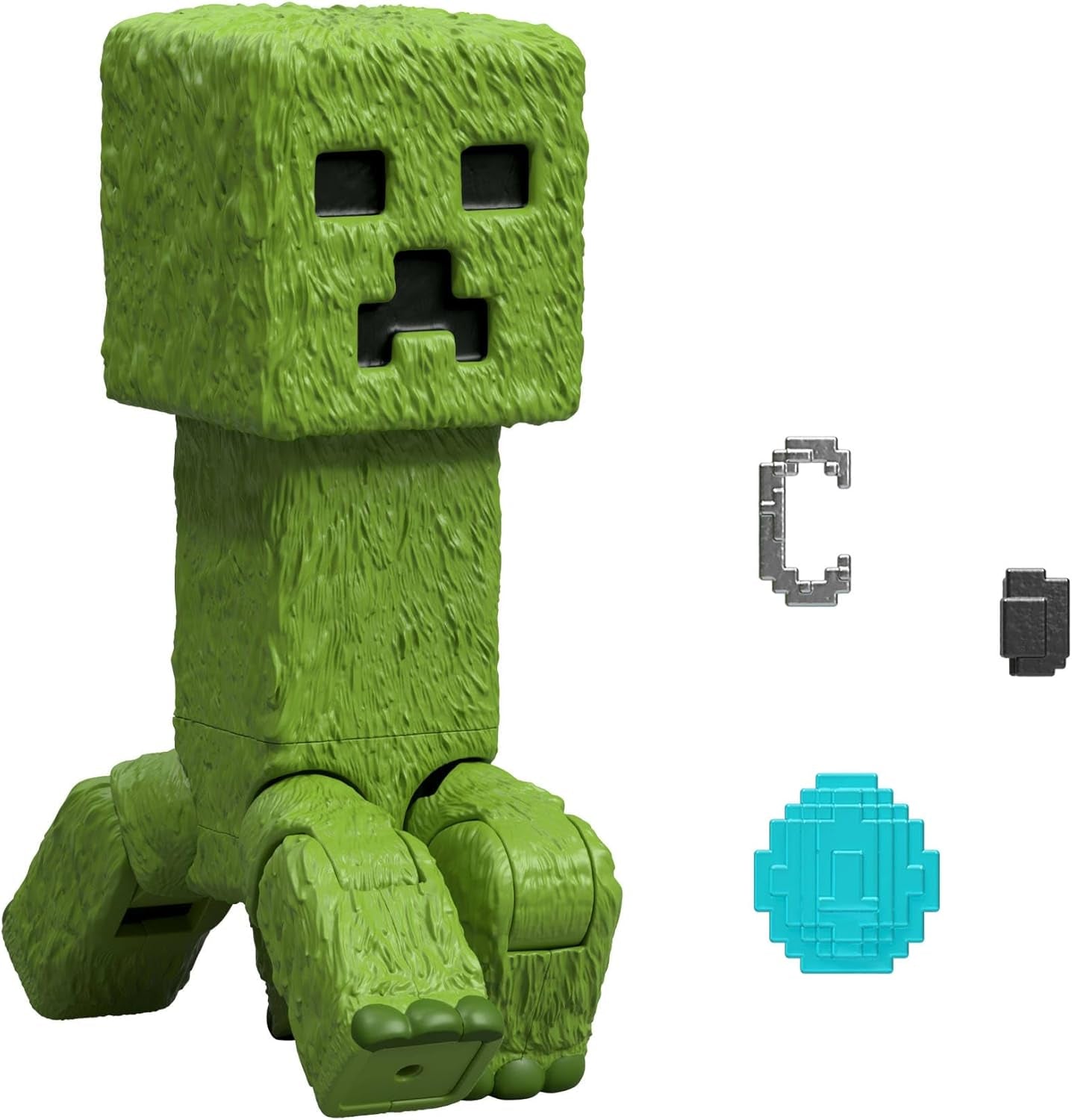 Příběhová sada Mattel Minecraft se 4 akčními figurkami a 3 doplňky Setkání v nadsvětí Sběratelská hračka inspirovaná filmem Minecraft JFR70 Akční figurky Naty Shop Creeper
