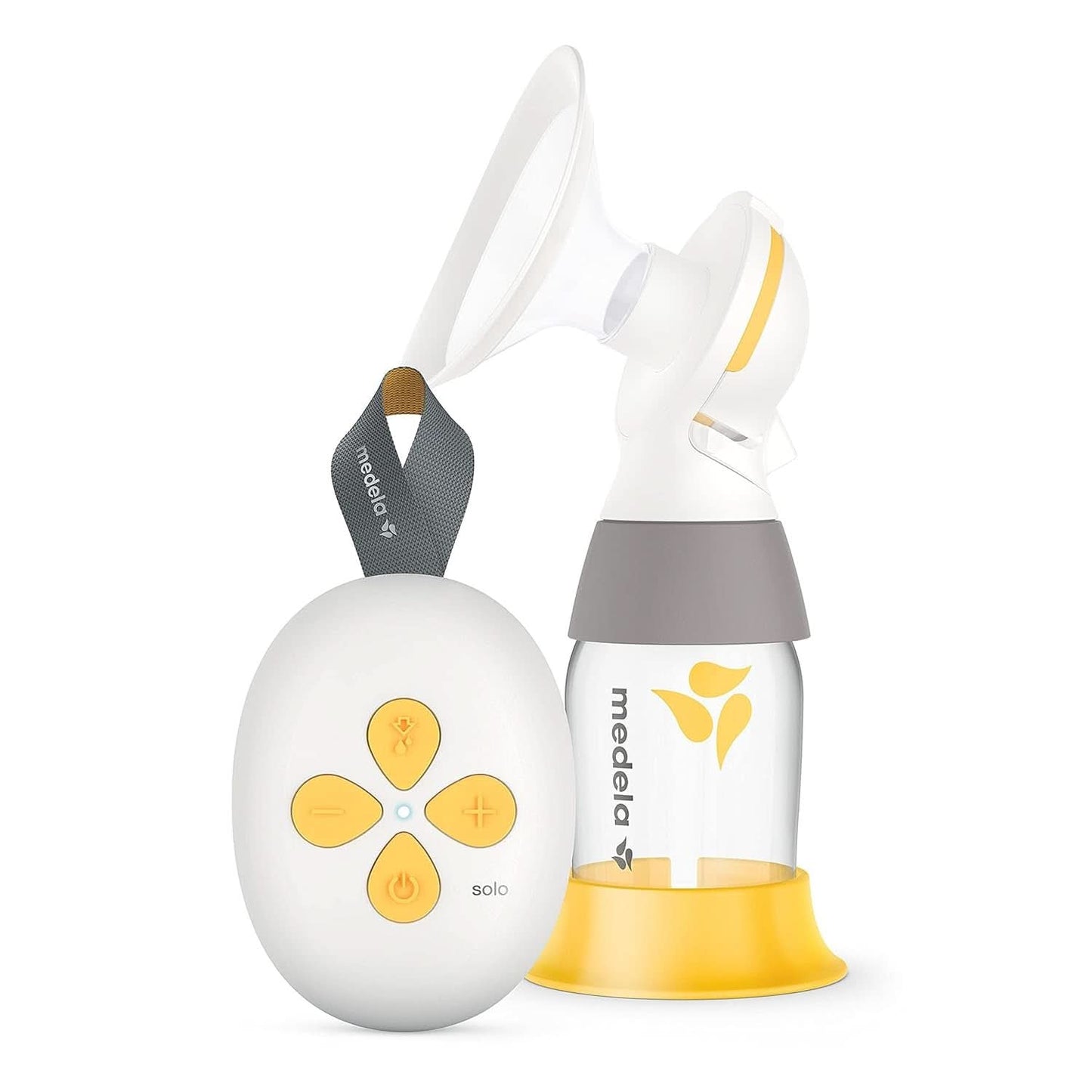 Medela Solo handsfree odsávačka mateřského mléka | Kompaktní a intuitivní elektrická odsávačka mateřského mléka pro odsávání na jedné straně Příslušenství Jídlo a kojení Bebe Naty Shop Solo