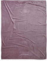 TOM TAILOR Wellsoft deka, 150X200 Cm, 100% Polyester/ Wellsoft, vyšívané logo, WELLSOFT BLANKET Orange (Warm Coral) Deky a deky Naty Shop Violet 150X200 Cm