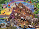 Puzzle Ravensburger pro děti - 10038 Unterwegs Mit Der Arche - Puzzle Noemova archa pro děti od 7 let, se 150 dílky ve formátu XXL Puzzle Naty Shop