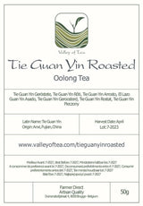 Tie Guan Yin Oolong čaj - pražený modrý čaj Ti Kuan Yin Čína - čínský Wu Long čaj Tieguanyin - modrý čaj Olongh čaj Olongo čaj