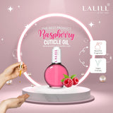 LALILL Olej na nehtovou kůžičku 75 ml - Himbeere Nagelpflegeöl - Nagelöl Pflege Für Nägel Nagelhaut - SPA Maniküre Naildesign Hände - Vegan - S pipetou
