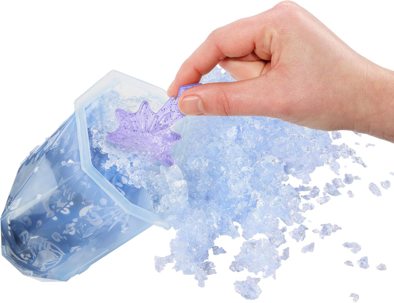 Mattel Disney Frozen Ice Reveal Squishy Ice Gel Doll a 6 překvapení, včetně figurky přátel a doplňků (panenky se mohou lišit) HRN77 Naty Shop Dolls