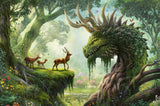 Puzzle Ravensburger 12000808 - Lesní drak se probouzí - 3000dílné puzzle pro dospělé 14+ Puzzle Naty Shop Výchozí název