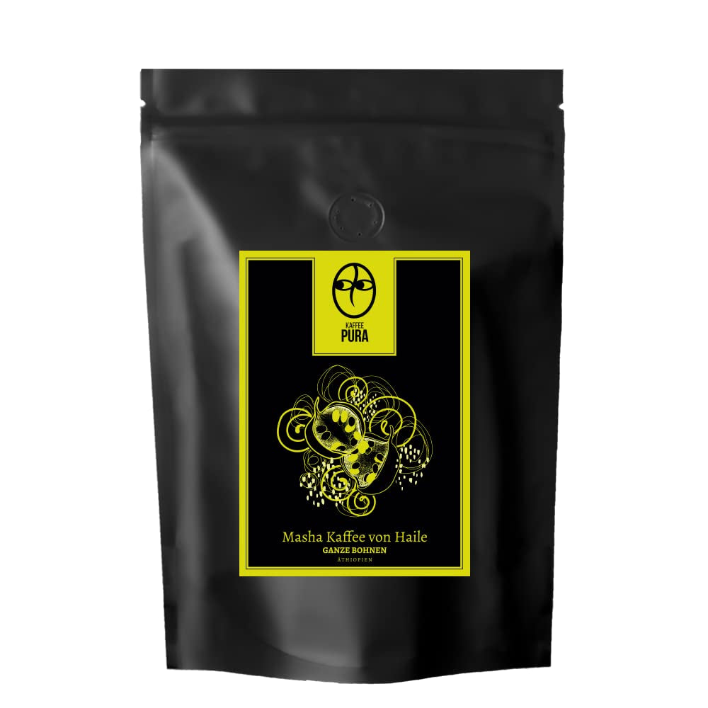 Káva Masha od Haile-bio, celá zrnková káva 500g