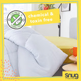 Just Right Snug Duvet, 10,5 tog, duté vlákno, bílá, manželská postel Peřiny a přikrývky Naty Shop