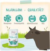 MjAMjAM - Prémiové mokré krmivo pro kočky - Wellness - Digestive - Hovězí maso, balení 12 ks (12 x 125 g), bez obilovin