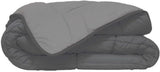 Poyet Motte Calgary Povlak na přikrývku Polyester Ocel/Stříbro, Polyester, Ocel/Stříbro, 220X160X1 Cm Přikrývky a přikrývky Naty Shop 260X240X1 cm